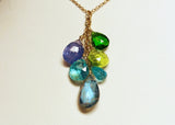 Labradorite Cascade necklace