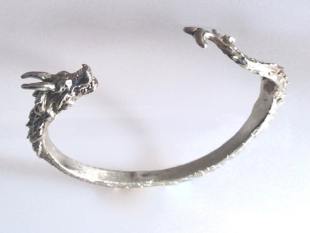 Snake Pendant with Quartz Drop