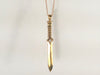 Sword Necklace with gem