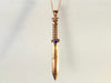 Sword Necklace with gem