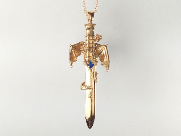 Dragon and Sword with Gem, Chain