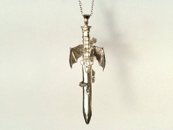 Dragon and Sword with Gem, Chain