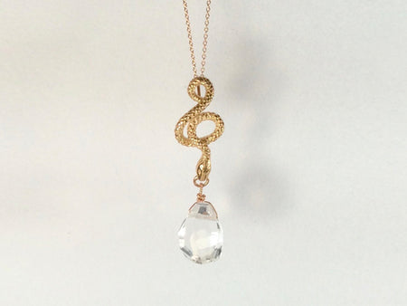 Sword Necklace with gem