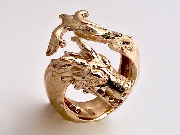 Dragon Head Ring, Wave Tail