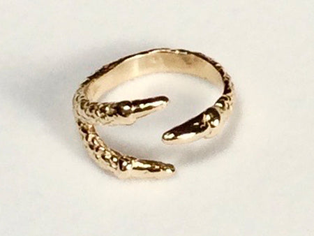 Snake Ring, Tail Under Mouth