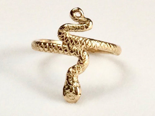 Snake Squiggle Ring