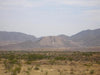 Turquoise mountain, outside Kingman, Arizona