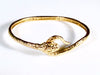 Snake Eating Tail Bangle Bracelet